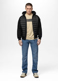Hybrid transitional jacket with hood PALOMAR