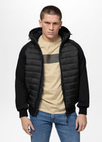 Hybrid transitional jacket with hood PALOMAR