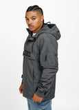 Men's Kangaroo hooded jacket Loring - Graphite