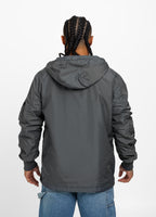 Men's Kangaroo hooded jacket Loring - Graphite