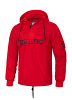 Men's Kangaroo hooded jacket Loring - Red
