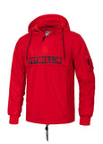 Men's Kangaroo hooded jacket Loring - Red