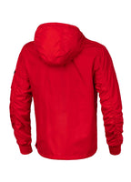 Men's Kangaroo hooded jacket Loring - Red