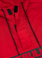 Men's Kangaroo hooded jacket Loring - Red