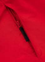 Men's Kangaroo hooded jacket Loring - Red