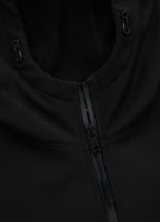 Men's hooded Softshell jacket Midway II - Black
