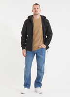 Men's hooded Softshell jacket Midway II - Black