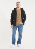 Men's hooded Softshell jacket Midway II - Black