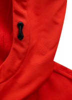 Men's hooded Softshell jacket Midway II - Flame red