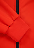 Men's hooded Softshell jacket Midway II - Flame red