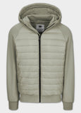 Hybrid transitional jacket with hood PALOMAR