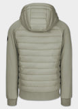 Hybrid transitional jacket with hood PALOMAR