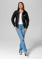 Women's hooded jacket Aaricia Hilltop - Black