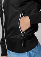 Women's hooded jacket Aaricia Hilltop - Black