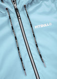 Women's hooded jacket Dahlia II - Light blue