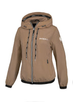 Women's hooded jacket Dahlia II - Dark sand