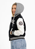 Women's hooded jacket Eagle Ridge - Black