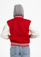 Women's hooded jacket Eagle Ridge - Red