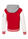 Women's hooded jacket Eagle Ridge - Red