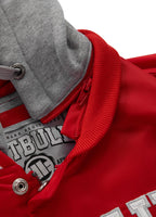 Women's hooded jacket Eagle Ridge - Red