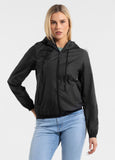 Women's hooded jacket PRIMOSA - Black