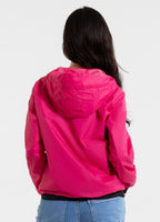 Women's hooded jacket PRIMOSA - Raspberry