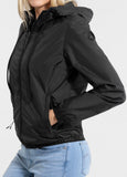 Women's hooded jacket PRIMOSA - Black
