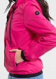 Women's hooded jacket PRIMOSA - Raspberry