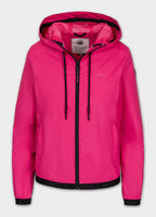 Women's hooded jacket PRIMOSA - Raspberry