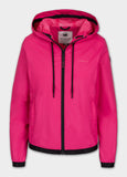 Women's hooded jacket PRIMOSA - Raspberry