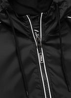 Women's hooded jacket WHITEWOOD - Black