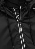 Women's hooded jacket WHITEWOOD - Black