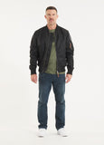 Men's jacket MA-1 Logo - Black