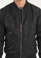 Men's jacket MA-1 Logo - Black