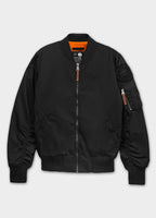 Men's jacket MA-1 Logo - Black