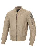 Men's jacket MA-1 Logo - Sand