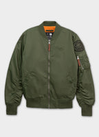Men's jacket MA-1 Logo - Olive