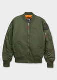 Men's jacket MA-1 Logo - Olive