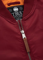 Men's jacket MA-1 Logo - Burgundy