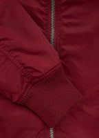 Men's jacket MA-1 Logo - Burgundy