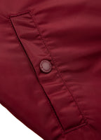 Men's jacket MA-1 Logo - Burgundy