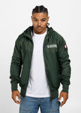 Men's hooded jacket Athletic Hilltop - Dark green