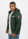 Men's hooded jacket Athletic Hilltop - Dark green
