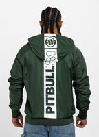 Men's hooded jacket Athletic Hilltop - Dark green