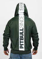 Men's hooded jacket Athletic Hilltop - Dark green