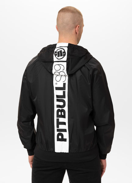 Men's hooded jacket Athletic Hilltop - Black