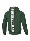 Men's hooded jacket Athletic Hilltop - Dark green