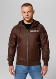 Men's transitional hooded jacket Athletic Logo