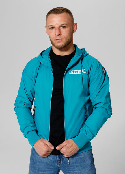 Men's transitional hooded jacket Athletic Logo