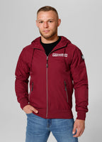 Men's transitional hooded jacket Athletic Logo